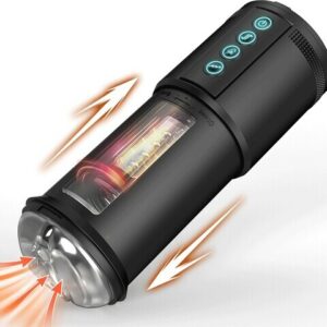 Bestvibe Flashlight 3 In 1 Vagina 10 Vibrating 5 Thrusting 5 Suction Male Masturbator