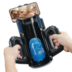 【$50 OFF – Before Nov 30!】LETEN 10 Thrusting High-speed Motor Masturbator with Phone Holder Male Sex Toys