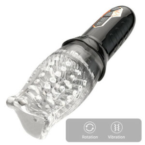 Bestvibe Monica 3.0 Version Rotating Vibrating Blowjob Masturbator Blow Job Toy