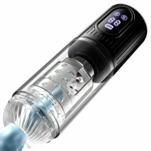 Bestvibe Telescopic Suction Quiet  Digital Display Vacuum Pumps Masturbator Pocket Pussy Adult Sex