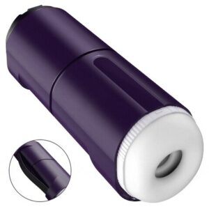 Purple Driver 7 Thrusting Stable Belt Design Male Stroker Masturbator Adult Toy