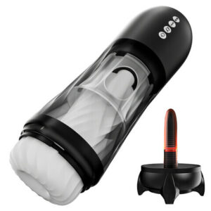 Dreamer - 3 Rotating 5 Thrusting 5 Vibrating Heating Male Stroker Sex Toy Men