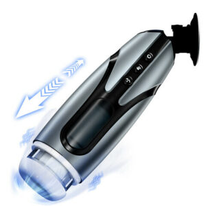 Cupsland 7 Telescopic Dual Vibrating Eggs Training and Masturbator Adult Toy Blowjob Machine