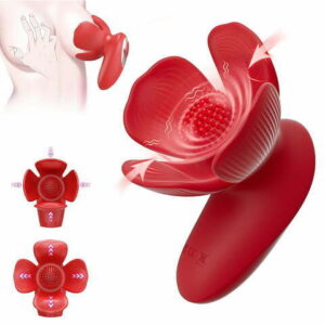 Floralease 10 Vibration  Fully Covering Grabbing Vibrator Nipple Toys