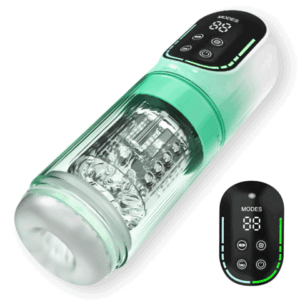 Heaven - Bestvibe Starry Gaze Pro 4 in 1 Dual Egg Vibrator Rotating Thrusting Suction Masturbator Adult