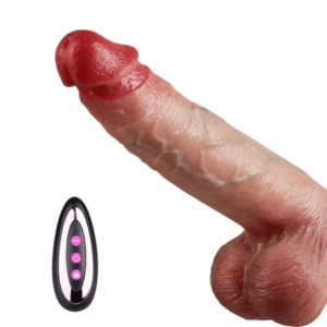 Bestvibe Outrider Vibrating Thrusting Thick Long Lifelike Dildo 10.75 Inch