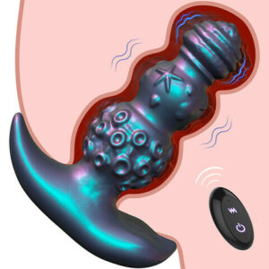 Starfish - 9-Frequency Vibration With Marine Elements Silicone Anal Toy