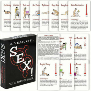 Bestvibe- Sex Game Position Cards Bedroom Battle Cards Date-Night Fun Couple Poker Games Improve Relationship