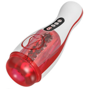 【7 Days! Free Delivery】Valeria - 7 Suction  Vibration Masturbator with Interactive Voice Experience