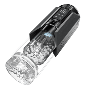 【Advanced Edition】Bestvibe Queen Kendal 7 Vacuum Sucking for Oral Sex LCD Display Masturbator male sex toys