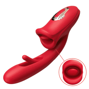 Moxie - G-Spot Slapping Vibrator with Licking Function and Vibrating Tongue
