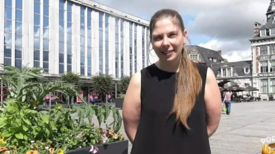 Alice, hot milf, goes wild with two dicks