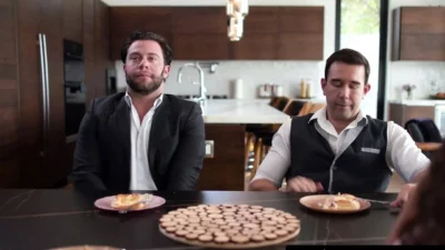 MODERN-DAY SINS – Natural Tits Nympho Gets Her Big Ass Double Drilled And DOMINATED At Dinner Party