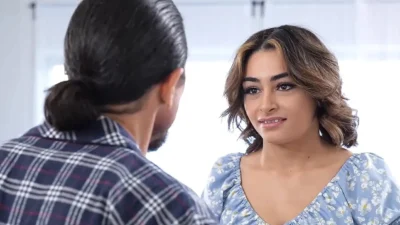 Not My Grandpa – Busty Teen Babe Vanessa Moon Helps Her Horny Step Grandpa With His Huge Boner