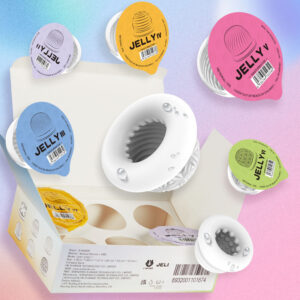 Shande Jelly Cup de masturbation manuelle, pack de 6 dans une boîte