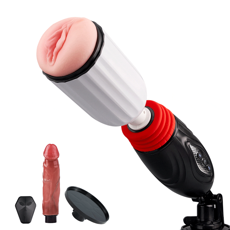 Stella - Machine sexuelle chauffante à double usage avec pénétration automatique et télécommande pour couples 1 Stella - Machine sexuelle chauffante à double usage avec pénétration automatique et télécommande pour couples