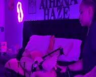 Overstimulated Pussy Eating Lesbians
